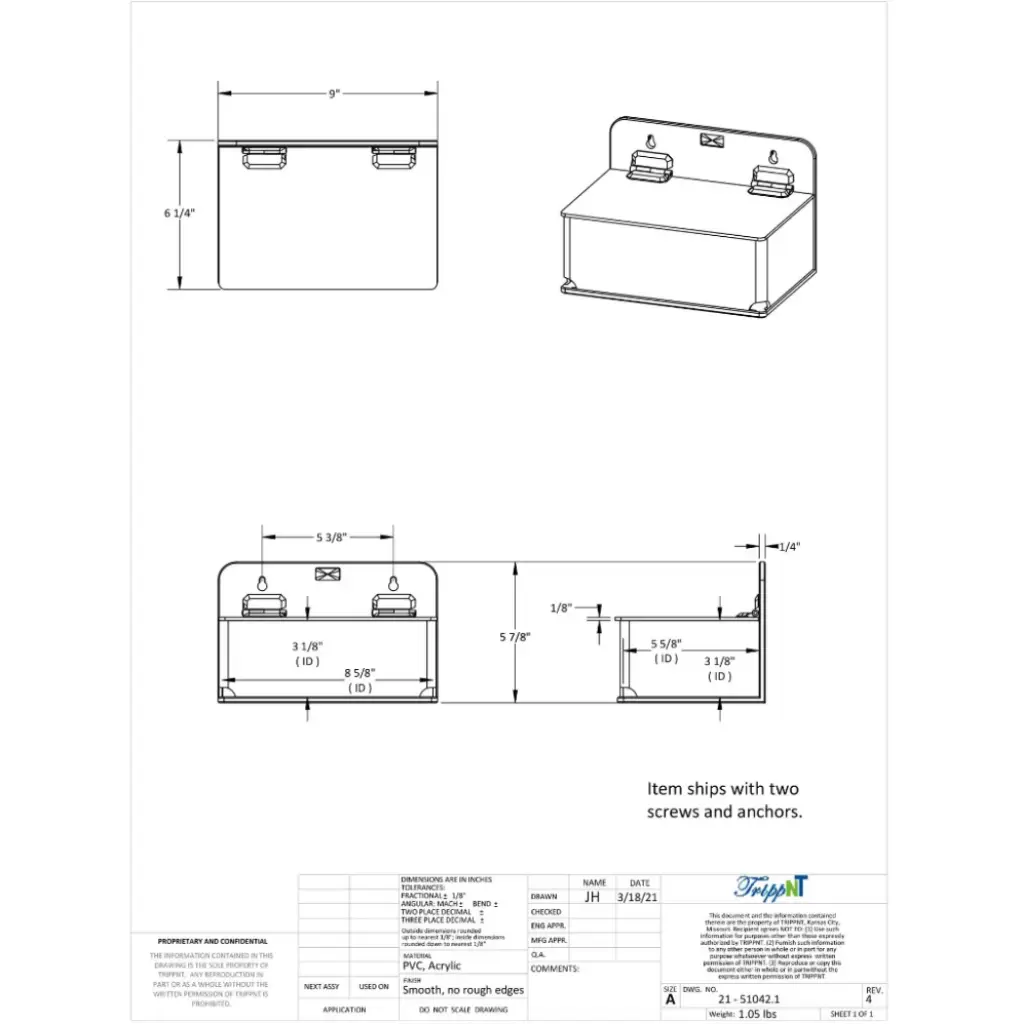 Lab Box with Lid | Scilogex